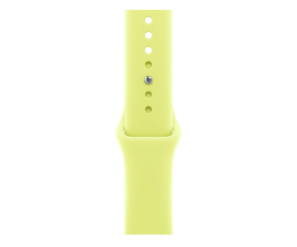 Pasek do smartwatchy Apple Pasek sportowy 46 mm M/L neonowy żółty
